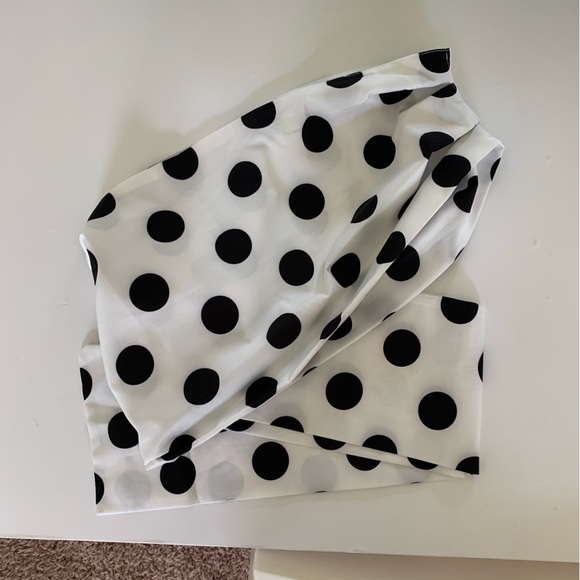 Polkadot halter top with wide leg pants - Picture 5 of 5